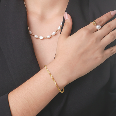 Pulsera Golden twist