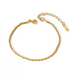 Pulsera Golden twist